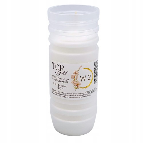 Wkłady do zniczy parafinowe Znicze 52h Top Light
