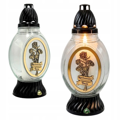 znicz z napisem kochanemu tacie