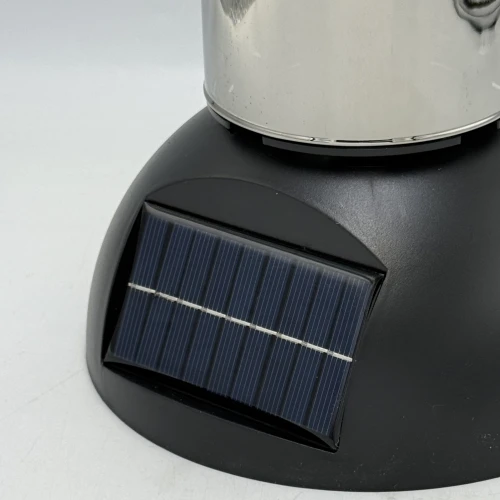 znicz z panelem solarnym