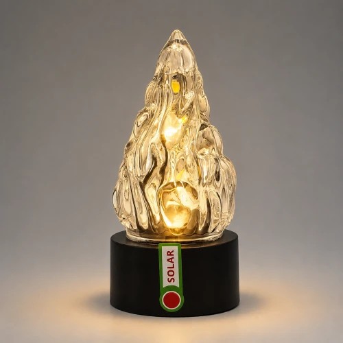 świeca solarna do lampionów, wkład solarny do zniczy z czarną okrągłą podstawą o średnicy 6 cm. Wysokość wkładu 12 cm. barwa światła ciepła biel, jasny żółty