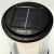 lampa solarna 18 cm, w kształcie walca z ryflowanym szkłem i rączka.