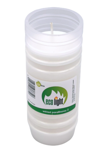 Wkłady do Zniczy Parafinowe 48h Eko Light 1