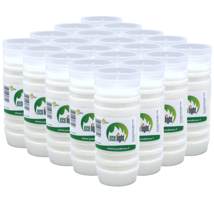 Wkłady do Zniczy Parafinowe 60h Eko Light 2