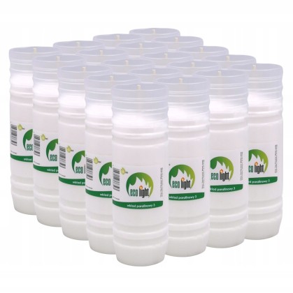 Wkłady do Zniczy Parafinowe 72h Eko Light 3